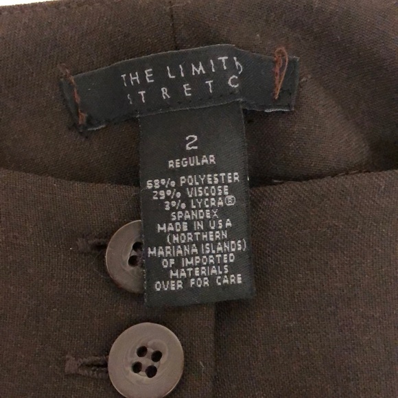 Brown Stretch Pants - Picture 4 of 4